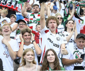 Legia Warszawa - Zagłębie Lubin: Zdjęcia kibiców
