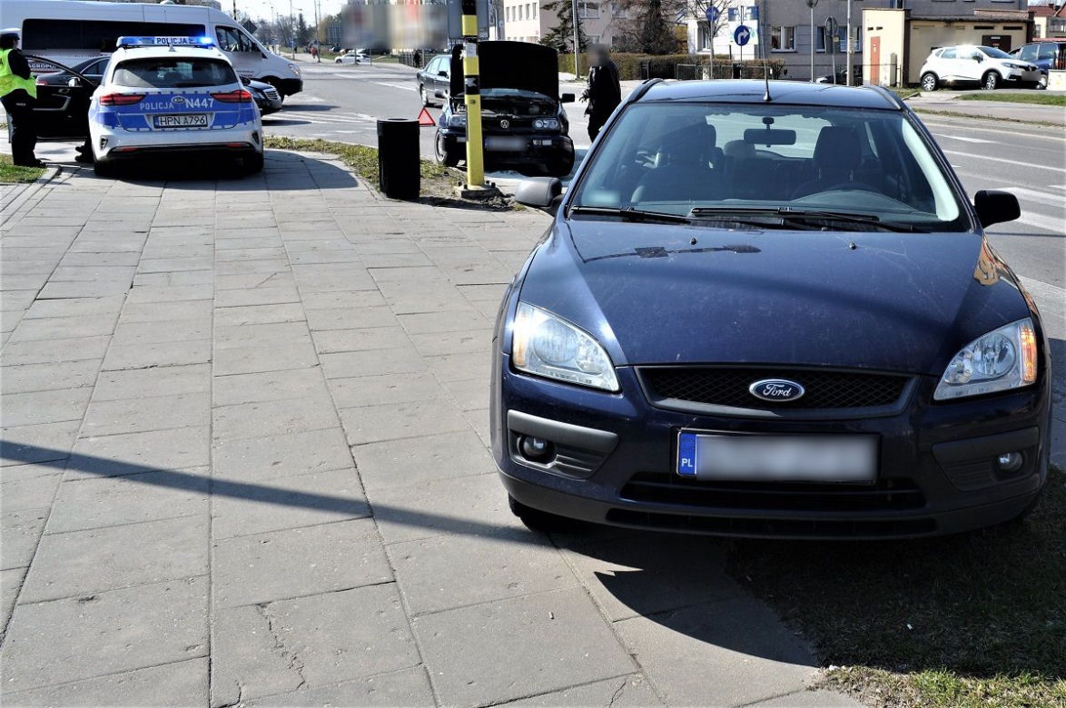 Golf najechał na Focusa
