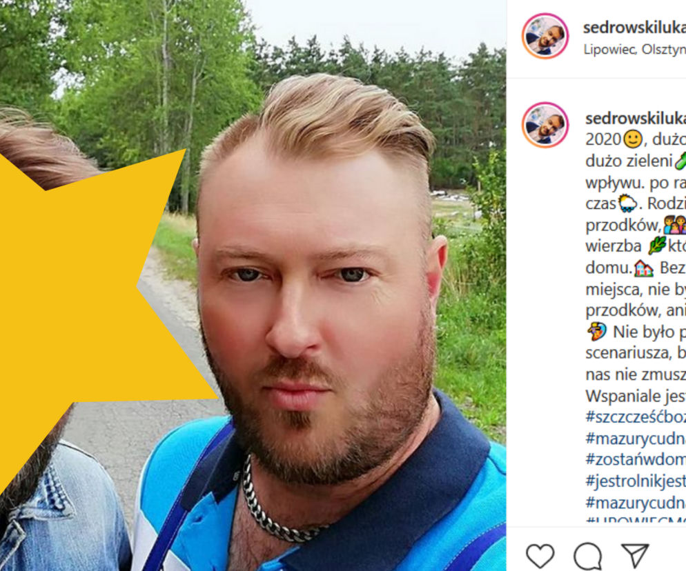Łukasz Sędrowski z Rolnik Szuka Żony pochwalił się bratem. To aktor z BrzydUli