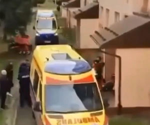 Dramat w Sanoku. Dwie osoby nie żyją, sprawca zastrzelony przez policję
