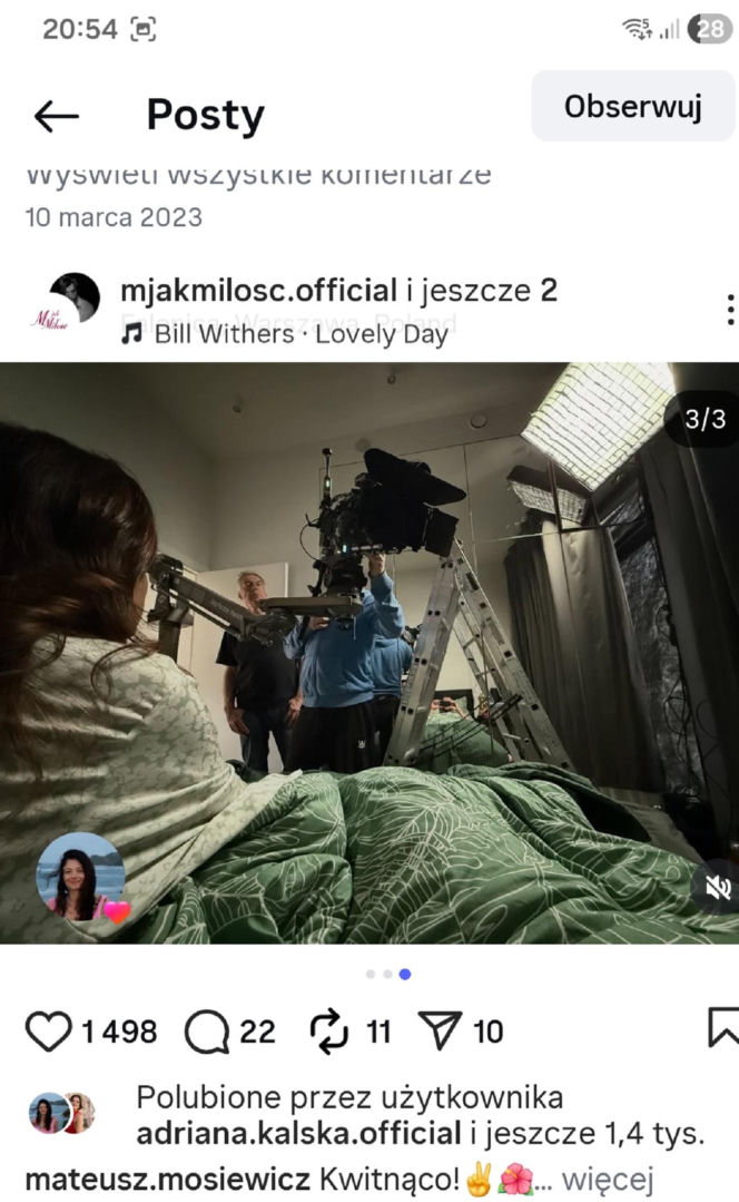 M jak miłość po wakacjach 2026 na planie. Kasia (Paulina Lasota)