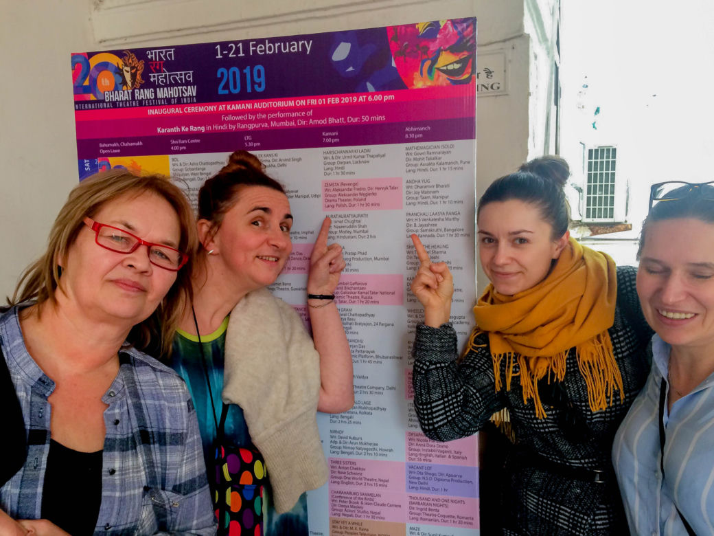 Teatr Dramatyczny zaprezentował "Zemstę" w Indiach