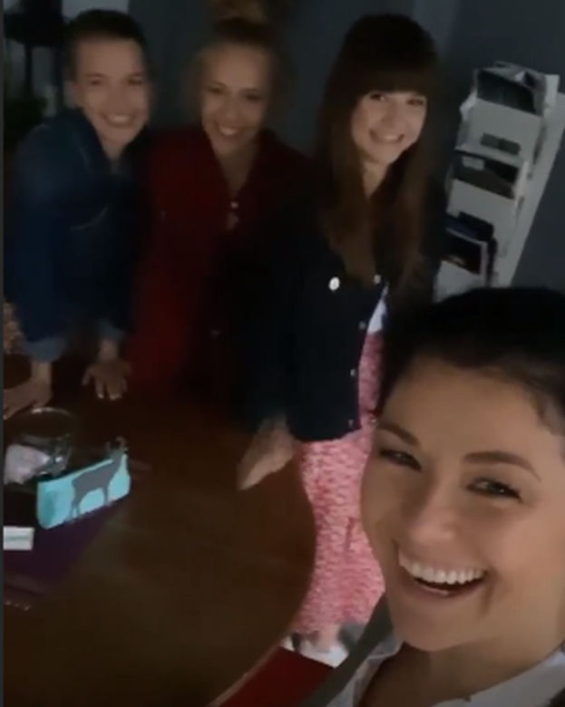 M jak miłość po wakacjach 2020. Kinga (Katarzyna Cichopek), Alicja Ostolska (Ala), Ewka (Jowita Chwałek), Lilka (Monika Mielnicka)