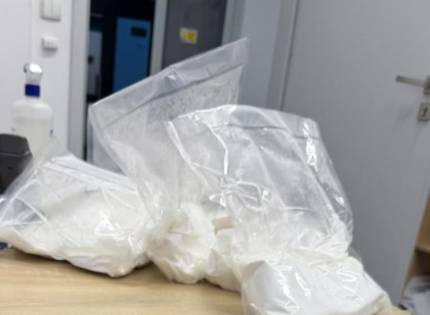 7 kilogramów amfetaminy w plecaku