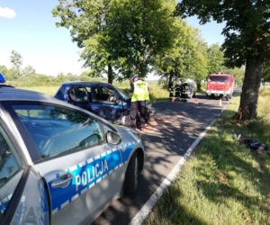 Wypadek w powiecie ełckim
