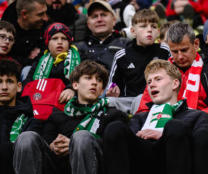 Lechia Gdańsk - Raków Częstochowa; Zdjęcia kibiców z meczu 30. kolejki PKO BP Ekstraklasy