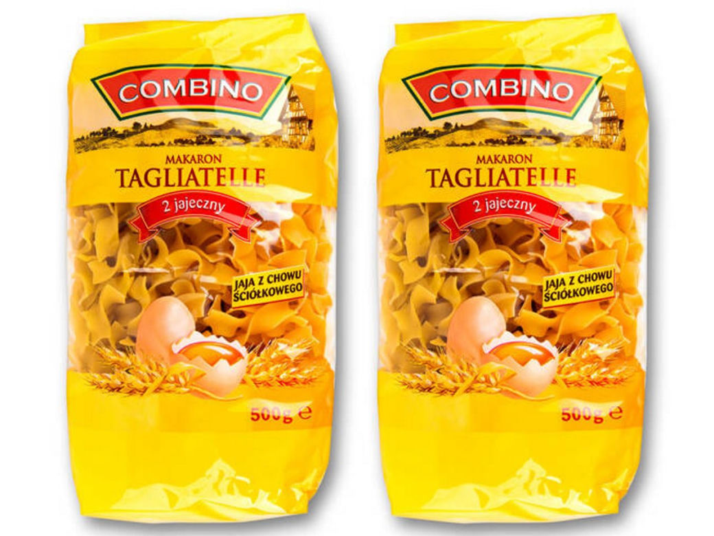 Makaron 2 jajeczny Combino Tagliatelle w cenie 2,99 zł/500 g