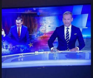 Piotr Kraśko prowadzi  Fakty TVN