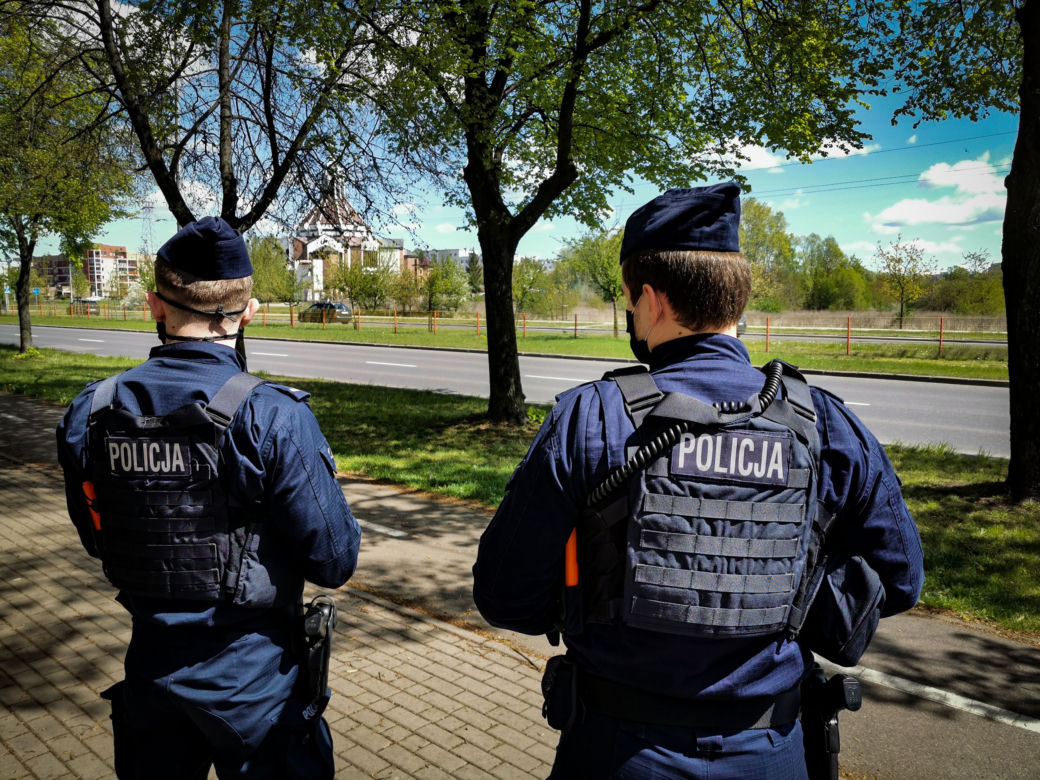 Policjanci kontrolują rowery w Białymstoku