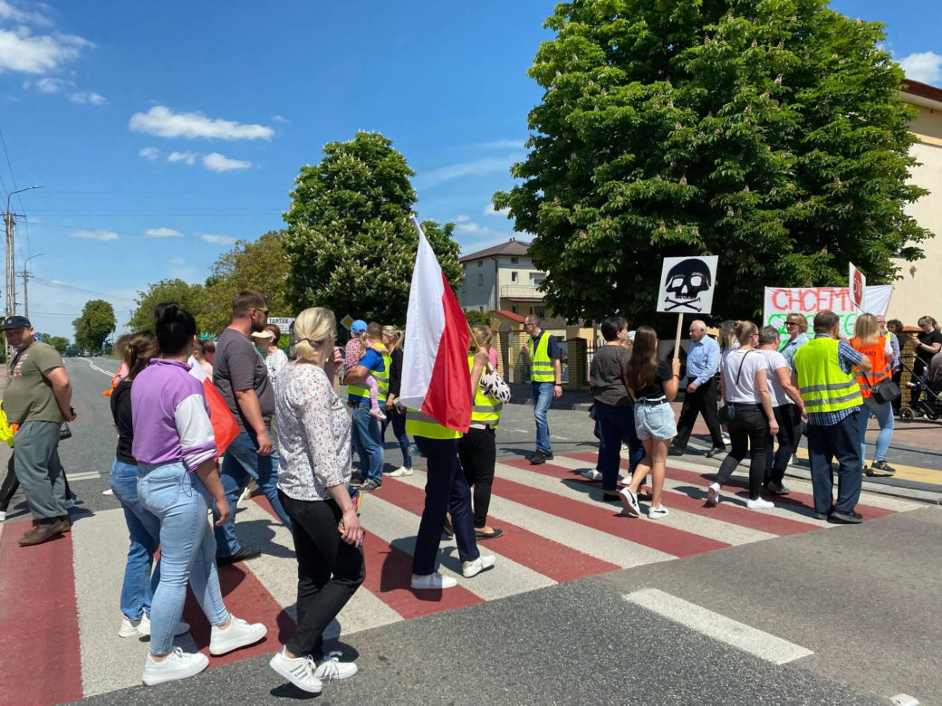 Powiat siedlecki: mieszkańcy gminy Wiśniew sprzeciwiają się budowie asfaltowni