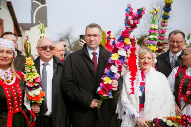 Obchody Niedzieli Palmowej w Lysych