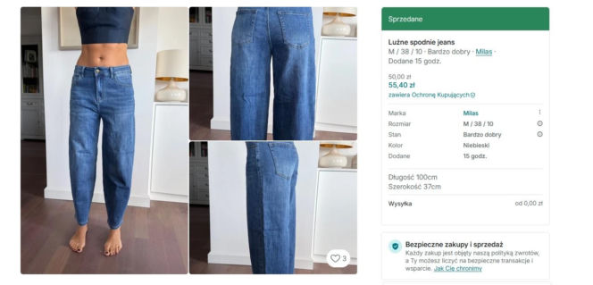 To Sandra Kubicka sprzedaje na Vinted