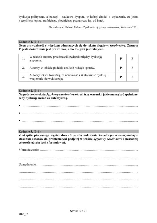 ARKUSZE CKE - Matura j.polski - poziom podstawowy 2019 - co było na maturze z polskiego?