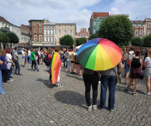 pikieta LGBT Leszno