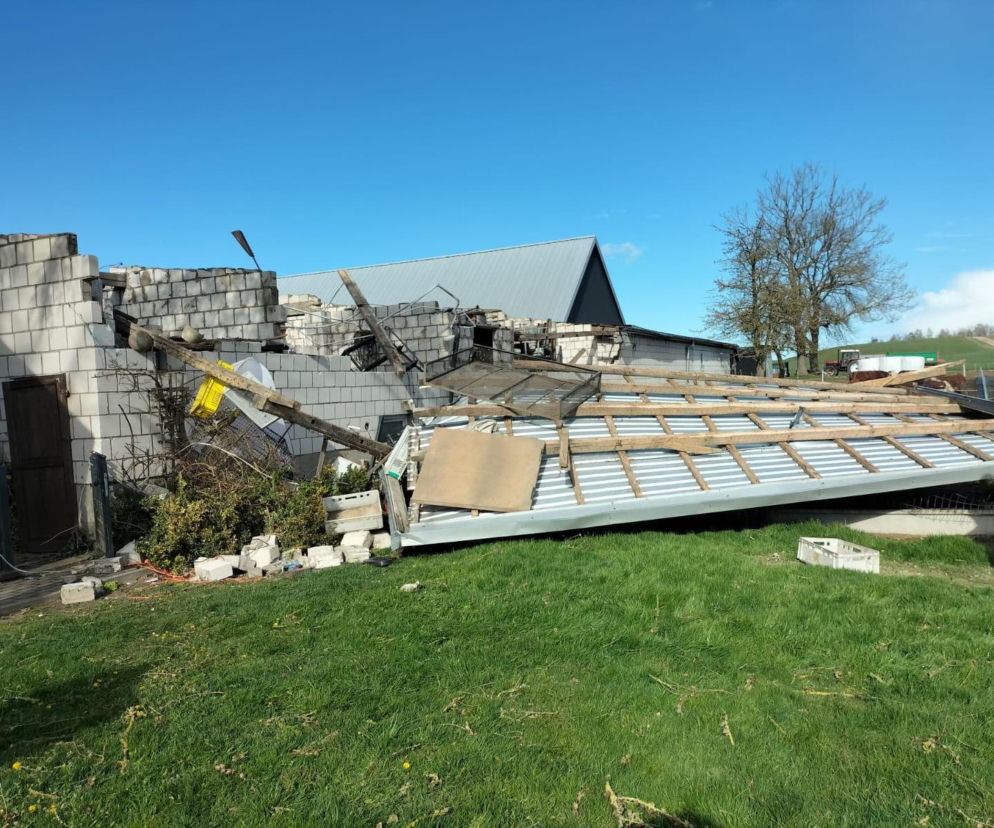 Wichura siała spustoszenie w kraju