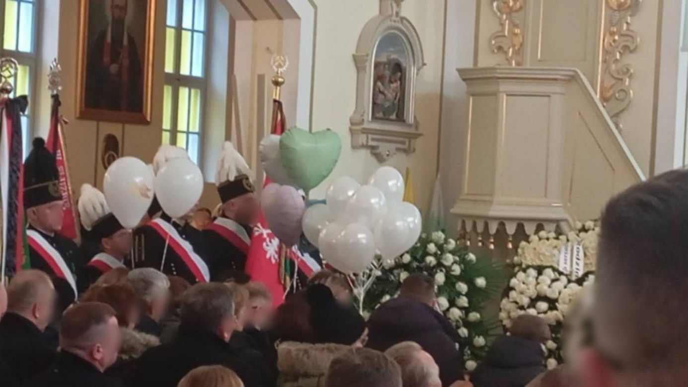 Pogrzeb Ireny Rupińskiej i jej wnuczka