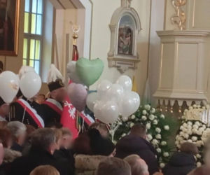 Pogrzeb Ireny Rupińskiej i jej wnuczka