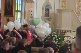 Pogrzeb Ireny Rupińskiej i jej wnuczka