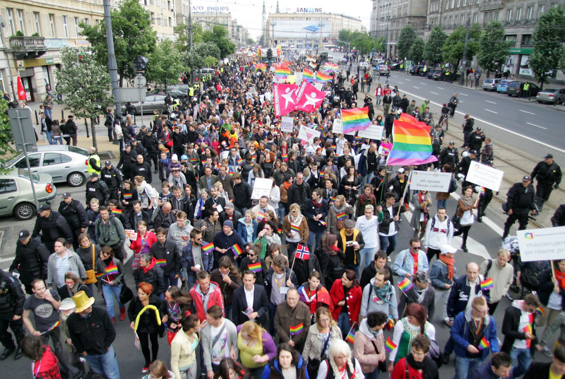 Tak wyglądały poprzednie Parady Równości w Warszawie