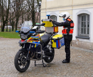 Motokaretka w Wojewódzkiej Stacji Pogotowia Ratunkowego w Białymstoku [ZDJĘCIA]
