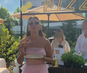 Klaudia Halejcio wyprawiła córce urodziny