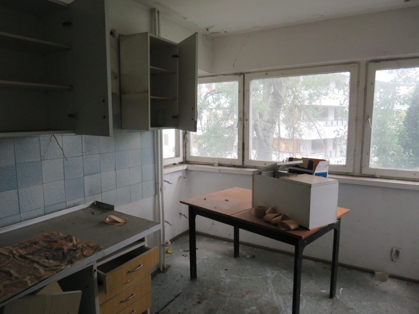 Wnętrze Szpiegowa w Warszawie