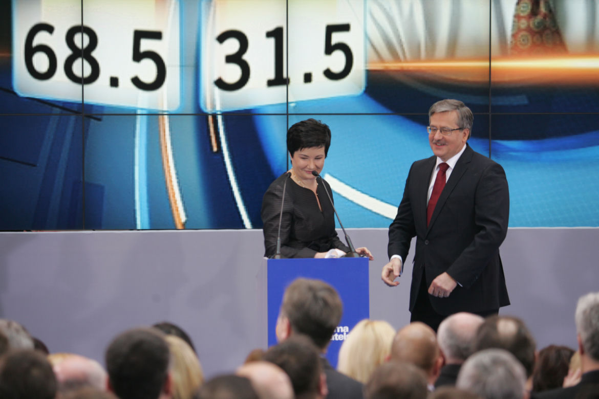 Bronisław Komorowski wygrał prawybory w PO