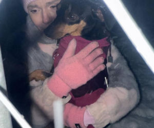 Doda ratuje psy przed mrozem