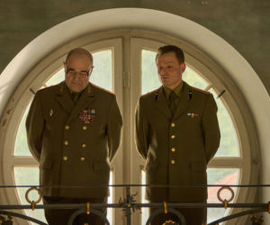 Wojna zastępcza, odc. 1.  Generał Dubynin (Cezary Żak), pułkownik Zarudin (Dawid Dziarkowski)