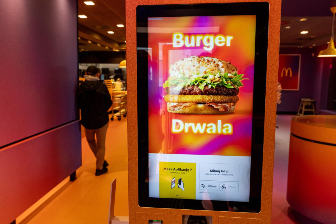 Taki widok na premierze Burgera Drwala w McDonalds. Wielkie zaskoczenie.