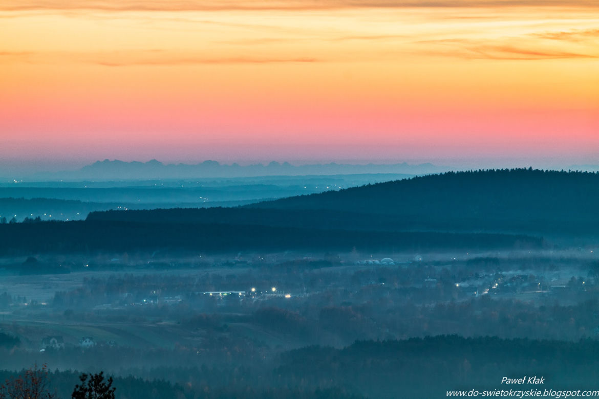 Tatry, Beskidy, Tarnobrzeg widziane z Kielc i Świętokrzyskiego. Niezwykłe efekty dalekich obserwacji!