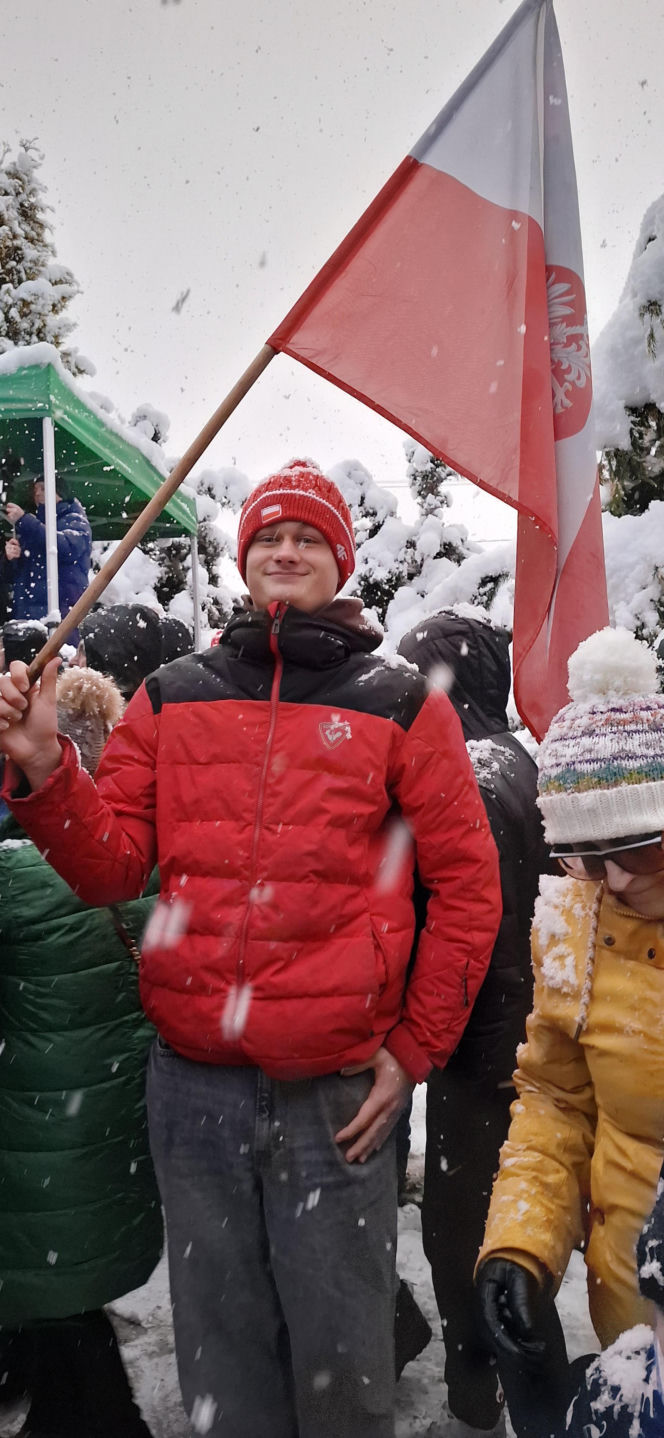 Powitanie Kacpra Tomasiaka w Bystrej 18.02.2026