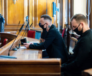 Adam Nergal Darski w sądzie