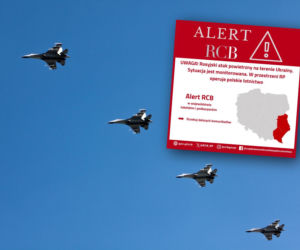 Rosyjski atak powietrzny. Poderwano myśliwce, alert RCB dla dwóch województw