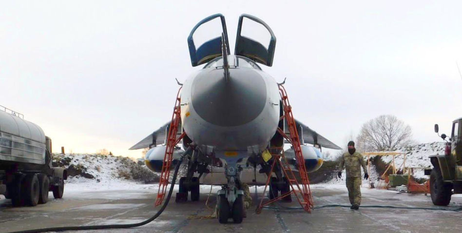 Ukraiński samolot Mirage 2000-5