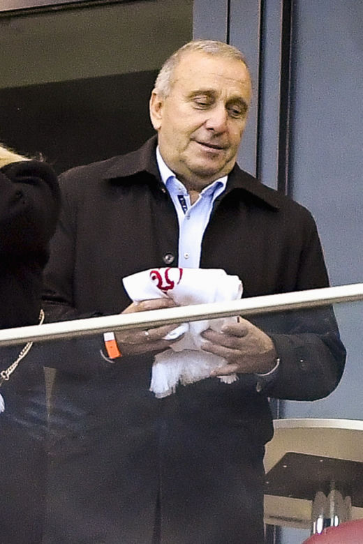  Gwiazdy oglądały klęskę Polaków z Holandią