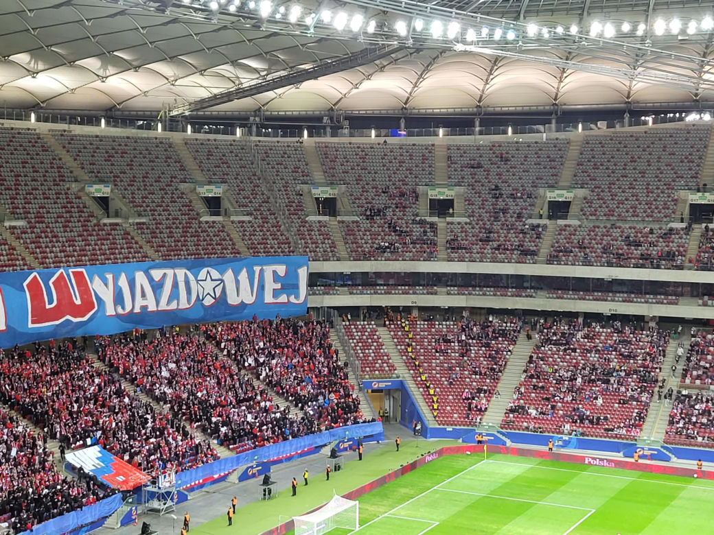 Okropne pustki na PGE Narodowym - Jagiellonia - Wisła
