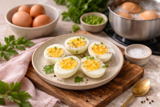 Jak ugotować jajka na twardo? Prosty sposób na idealne jajka bez zielonej obwódki