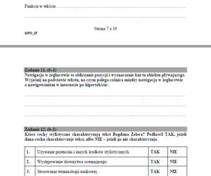 Matura poprawkowa 2019 - POLSKI [ARKUSZE CKE, ZADANIA, ODPOWIEDZI]