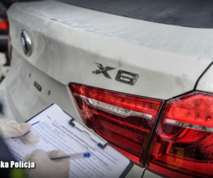 Luksusowe BMW X6 odzyskane przez policję