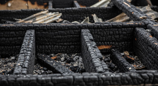 Pożar strawił dom przed świętami. Jak pomóc poszkodowanej rodzinie z Wielkiej Wsi?