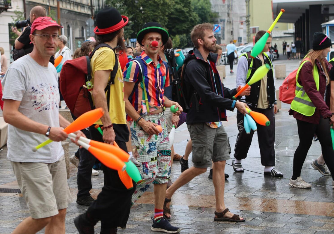 Wielka Parada Cyrkowa przeszła ulicami Lublina. Było kolorowo!