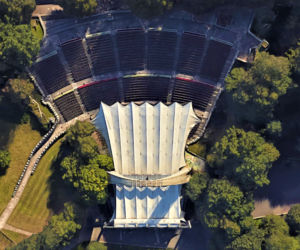 Szczecin w szczególe według Google Earth