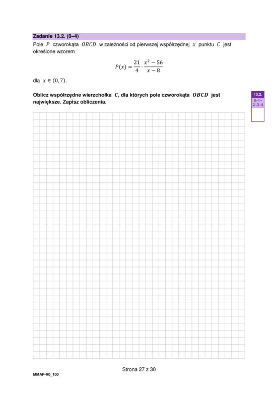 Matura matematyka rozszerzona - arkusz CKE próbny 12.12.2024