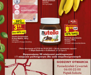 Promocje w Biedronce 27-29.05