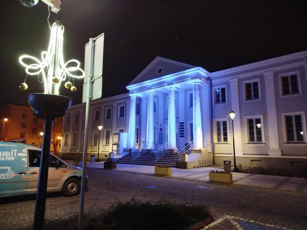 Iluminacje świąteczne w Siedlcach będzie można podziwiać co najmniej do 6 stycznia