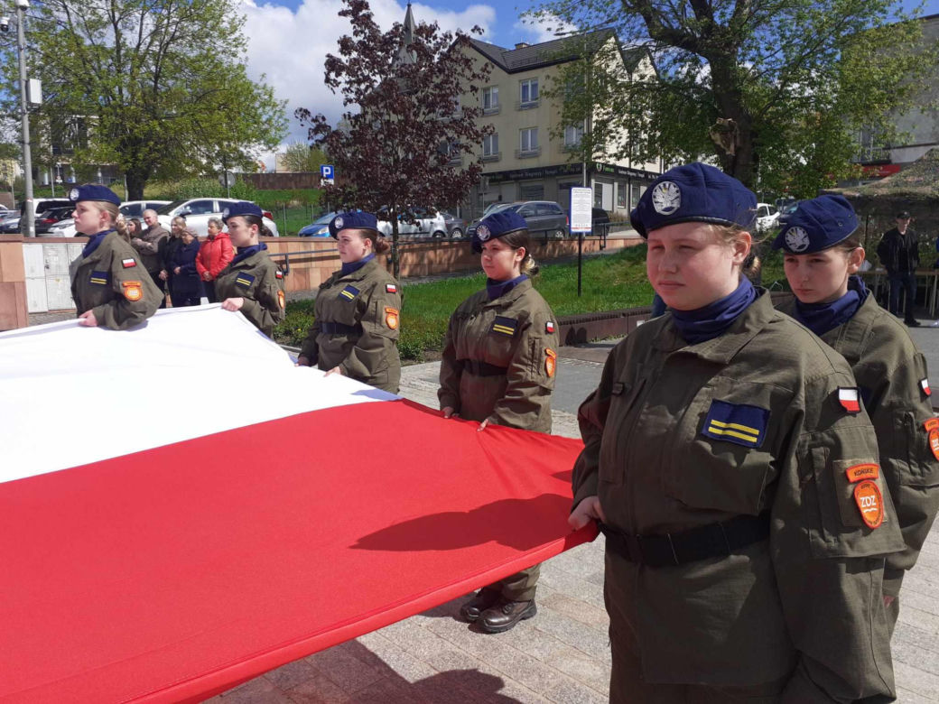 Ślubowanie uczniów ZDZ w Starachowicach (18.04.24.)