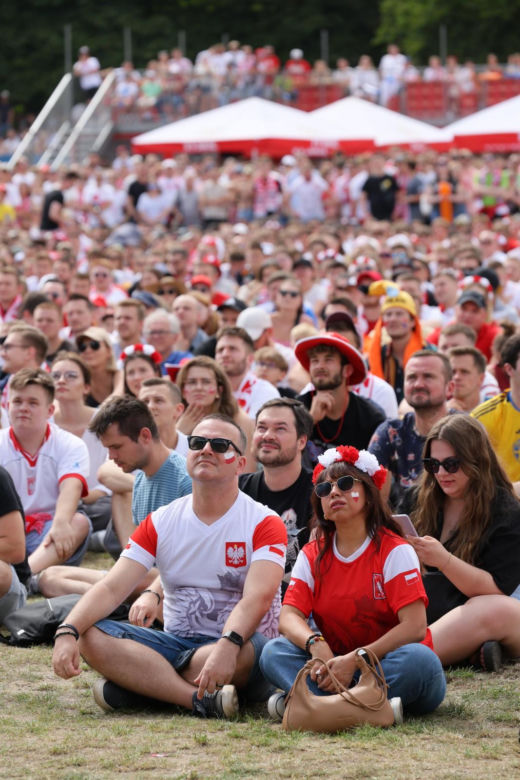 Warszawska Strefa Kibica na Euro 2024 - mecz Polska-Holandia