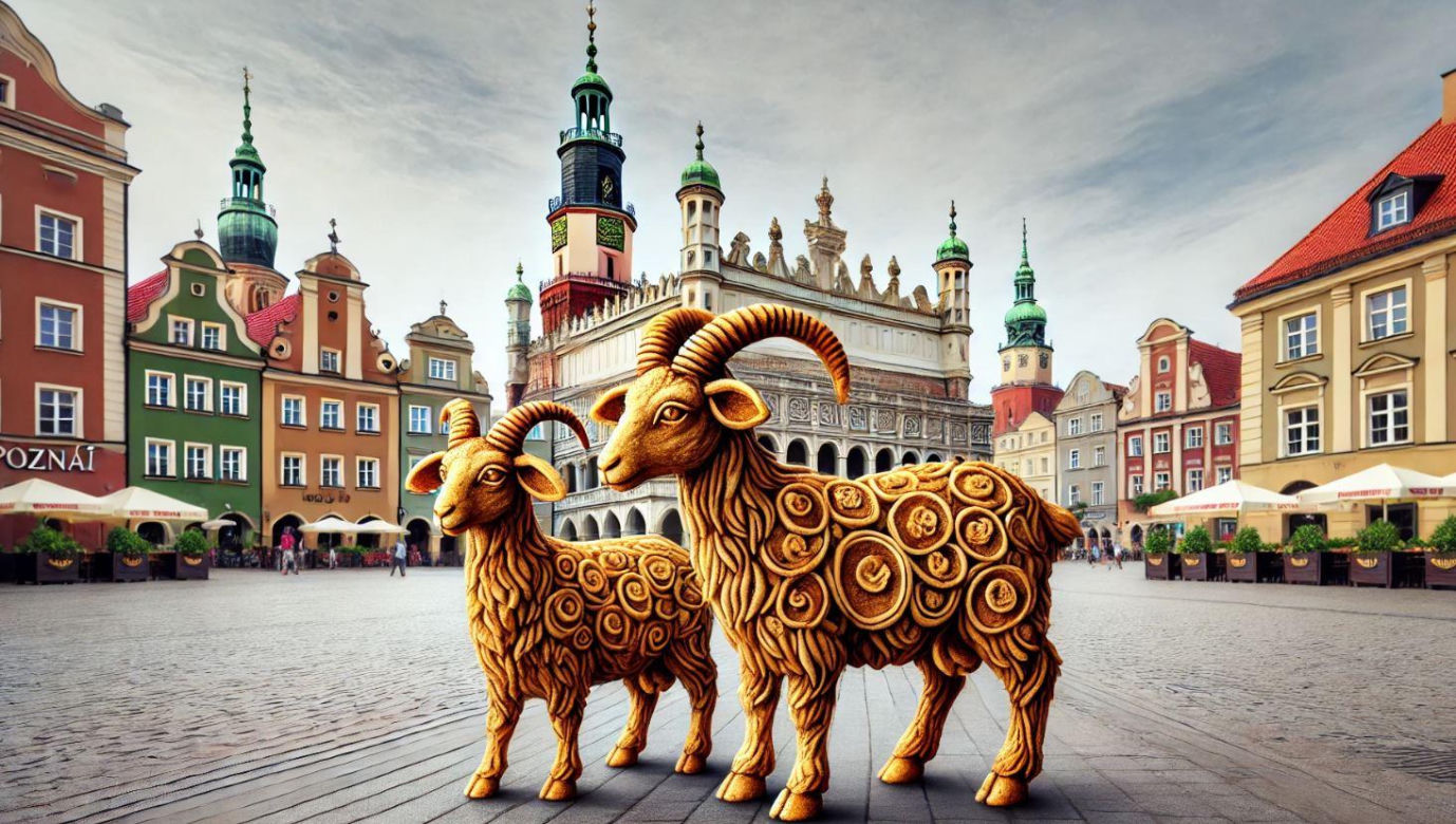 Tak wygląda Poznań z chałki