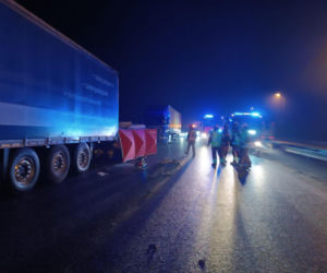 Czarna seria na autostradzie A4. Śmierć dwóch osób, karambol i droga zablokowana na wiele godzin